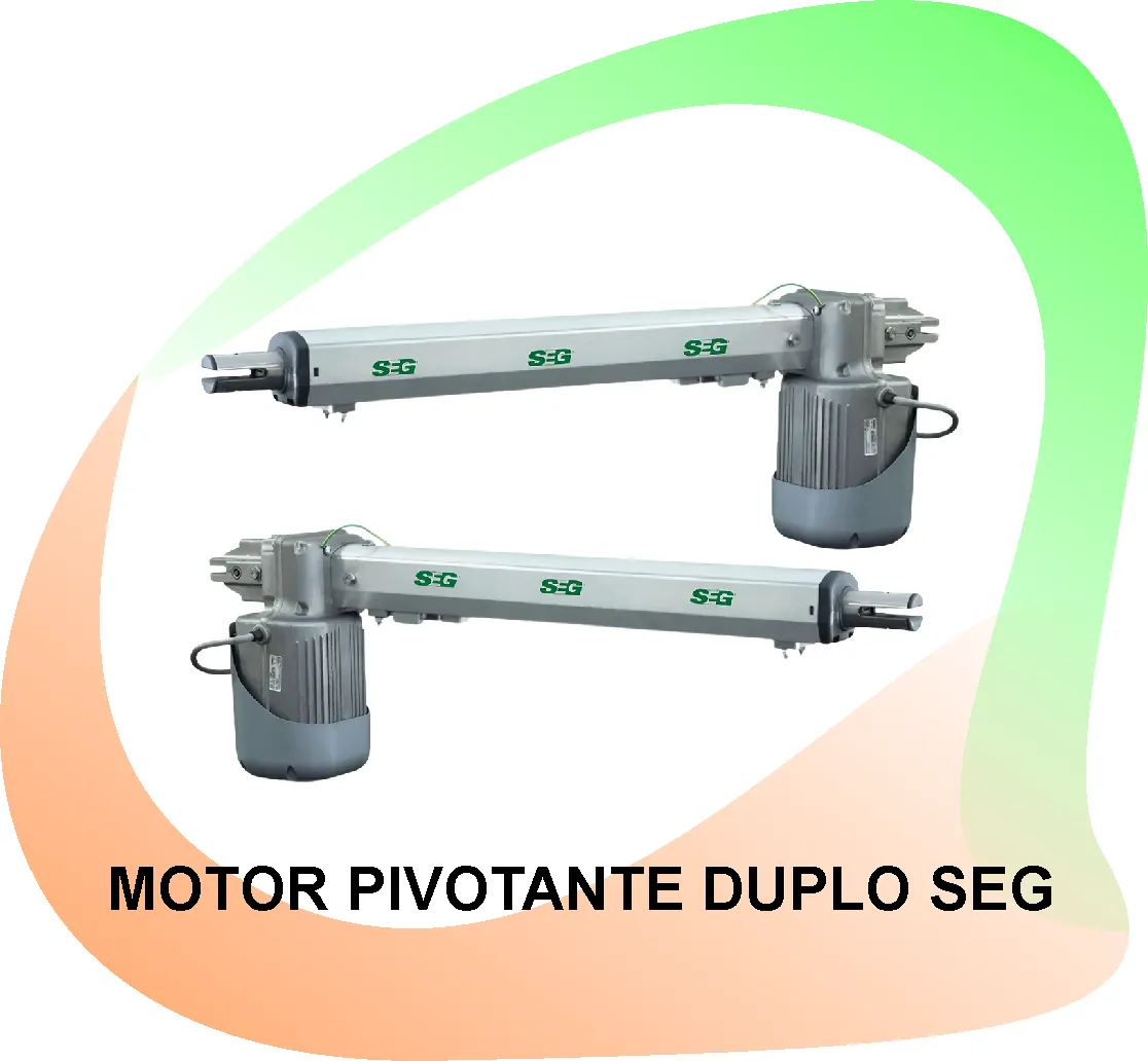 Motor pivotante duplo seg